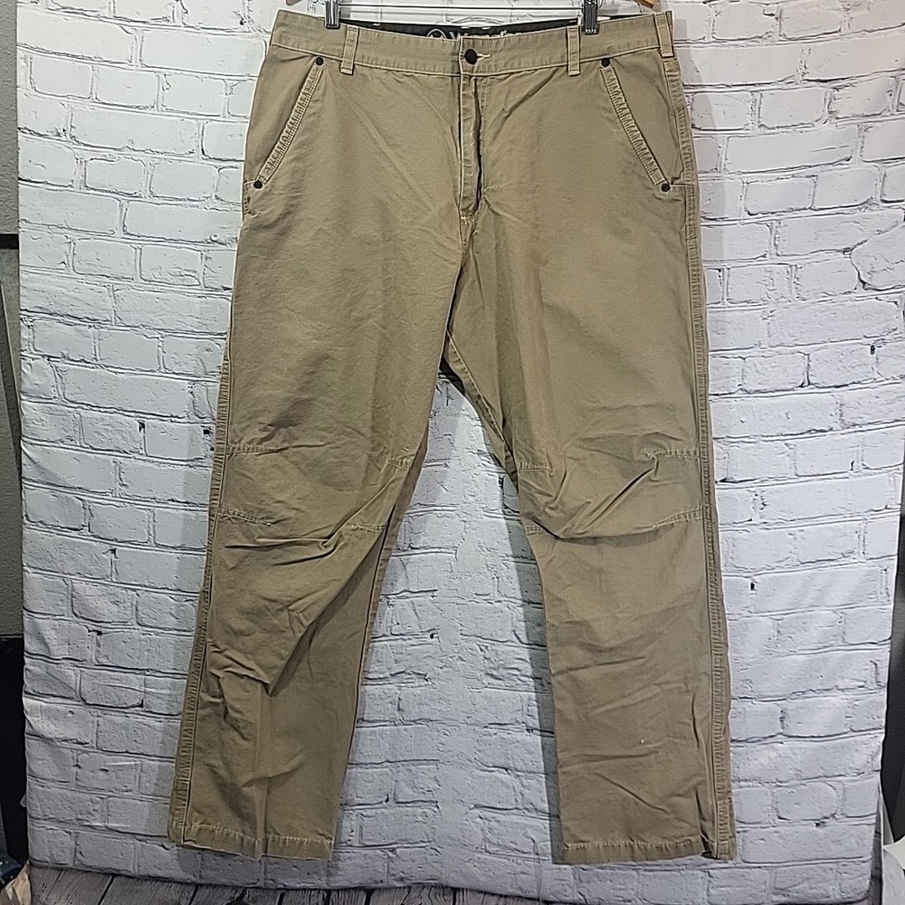Wrangler Outdoor Series Mens Pants‎ Khaki Canvas 38x32 Workwear